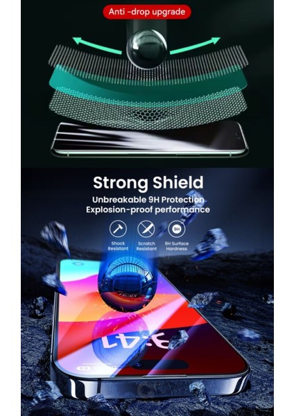 Apple iPhone 17 Air Ekran Koruyucu 9d Kırılmaz Cam - Extra Darbe Koruma - Ekranı Tam Kaplar fırsatları