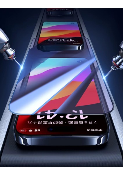 Apple iPhone 17 Air Ekran Koruyucu 9d Kırılmaz Cam - Extra Darbe Koruma - Ekranı Tam Kaplar