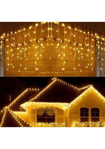 4 Metre 16 Saçak LED