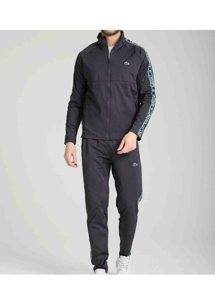 Şeritli Füme Slim Fit Esofman Takımı fırsatları