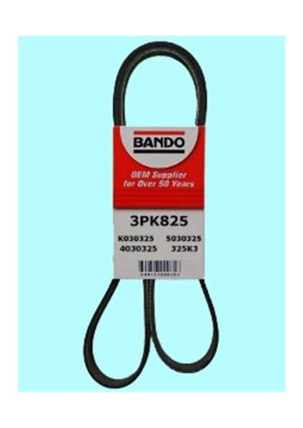 3PK0825 - Kanallı Kayış Ford Clı Mega Nıs G3PK0825 38351