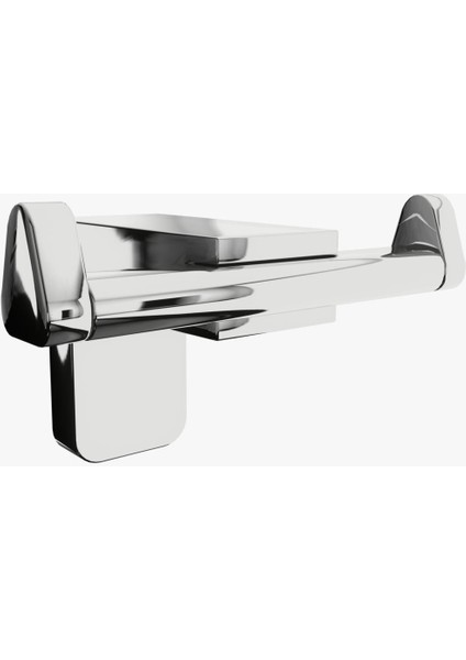 F1 Serisi Krom Paslanmaz Kapaklı Tuvalet Kağıtlık ve Bornoz Banyo Seti fiyatları