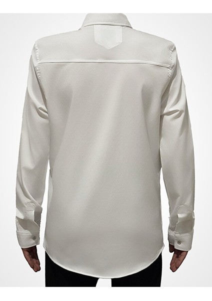 ERKEK BEYAZ UZUN KOL SPOR GÖMLEK fiyatları