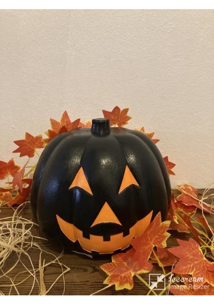 Balkabağı (Kabak)Temalı Cadılar Bayramı Bahçe Dekorasyonu - Siyah Şenlik fırsatları