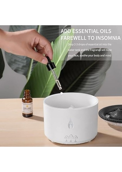 Volkan Efektli Hava Nemlendirici – Alev Efektli Gece Lambası, Aroma Difüzör fırsatları