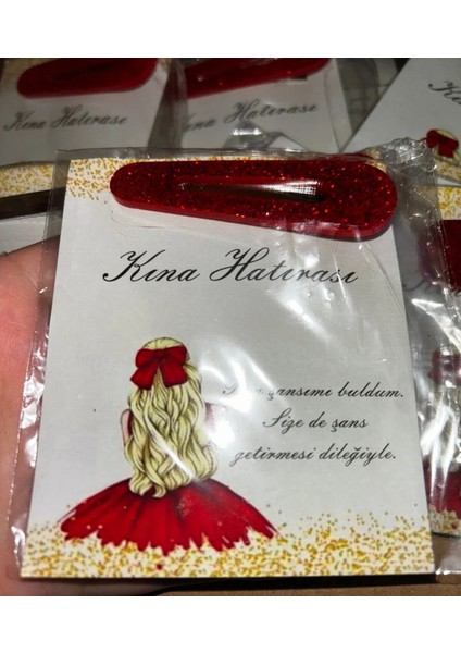 Kırmızı Toka Simli, Kına Düğün Nişan Söz Mevlüt 10 Adet fiyatları