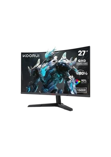 27'' 27E6QCA Curved 180Hz Gaming 2k Monitör Siyah 1ms