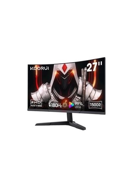 27'' 27E6CA Curved 180Hz Gaming Monitör Siyah 1ms
