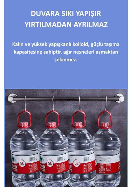 Extra Güçlü Çok Amaçlı Çift Taraflı Yapışkan Slikon Bant 12 Adet indirimleri