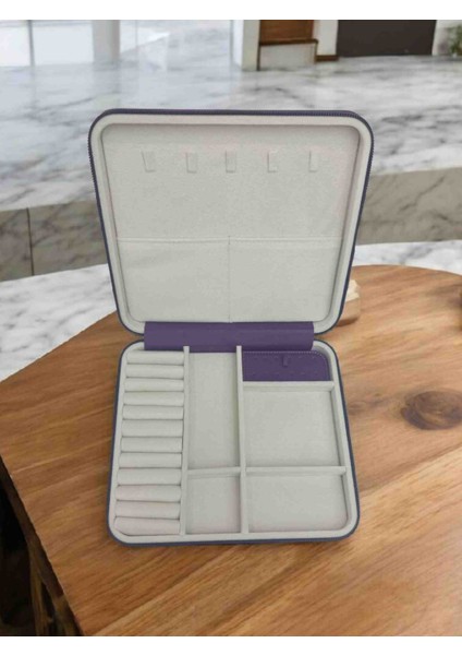 Büyük Boy Takı Kutusu 27X24 | Zarif ve Çok Bölmeli Mücevher Organizeri fiyatları