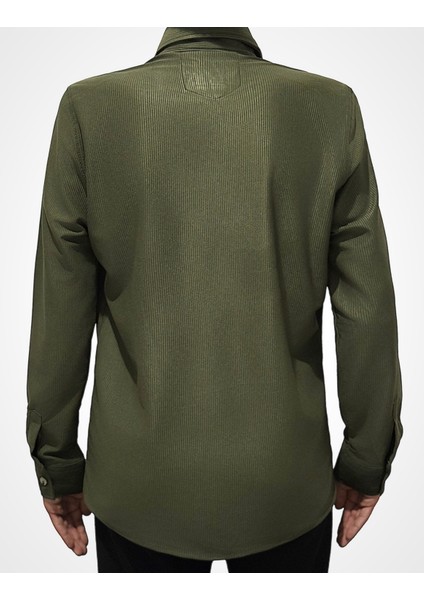 ERKEK UZUN KOL NAKIŞLI KADİFE GÖMLEK fiyatları