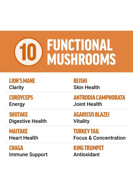 Modern Mushrooms Lions Mane Turkey Tail Immunity Cognitive Digestion 90 Vege modelleri