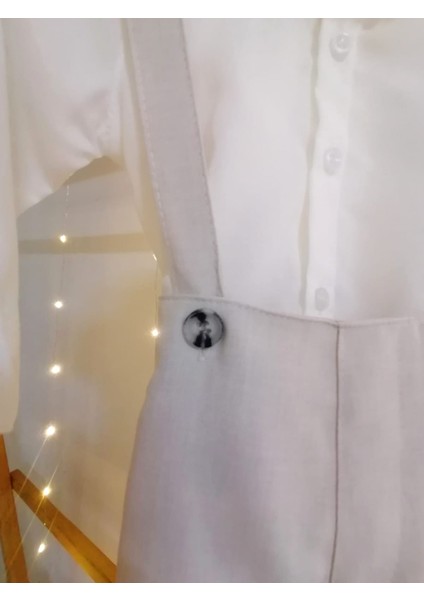 Papyonlu 3'lü Bej Klasik Erkek Bebek Salopet Takım Özel Gün Kıyafeti Düğün Bebek Hediyesi modelleri