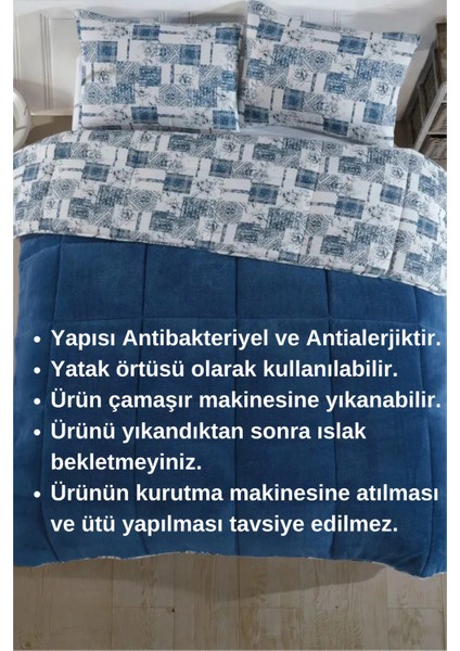 Çift Kişilik Lüx Welsoft Yorgan (Çift Taraflı + 2 Yastık Kılıfı) fiyatları