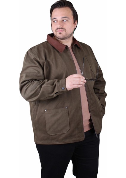 Mocgrande Büyük Beden Gabardin Mont Estilismo 25900 Hakı