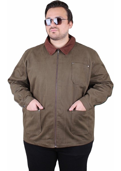 Mocgrande Büyük Beden Gabardin Mont Estilismo 25900 Hakı fiyatları