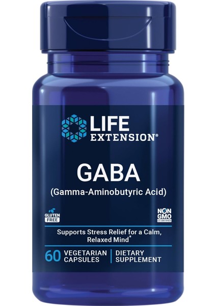 Gaba Stress Support Mood Support Sleep Relaxation 60 Caps