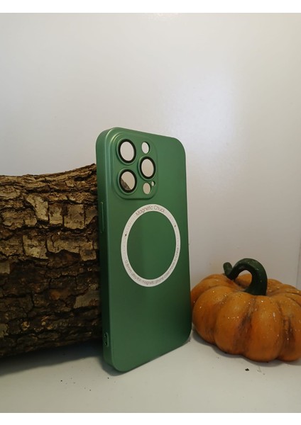 Iphone 13 Pro Telefon Kılıfı Magsafe Özellikli Lens Korumalı Jack Kapak