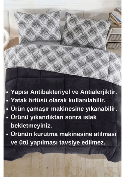 Çift Kişilik Lüx Welsoft Yorgan (Çift Taraflı + 2 Yastık Kılıfı) fiyatları