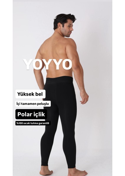 Içi Tamamen Peluşlu Içlik, Paça Kısmı Lastikli Polarlı, Erkek Peluş, Polar Tayt fiyatları