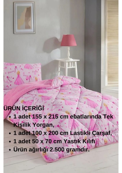 Desenli Tek Kişilik Çift Taraflı Welsoft Uyku Seti (Yorgan+ Çarşaf+ Yastıkkılıfı) modelleri