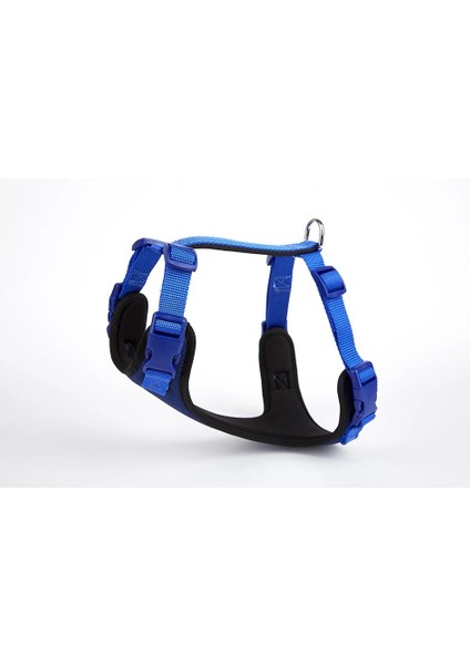 Doggie Yumuşak Softlu Köpek Göğüs Tasması 45/55 cm Mavi