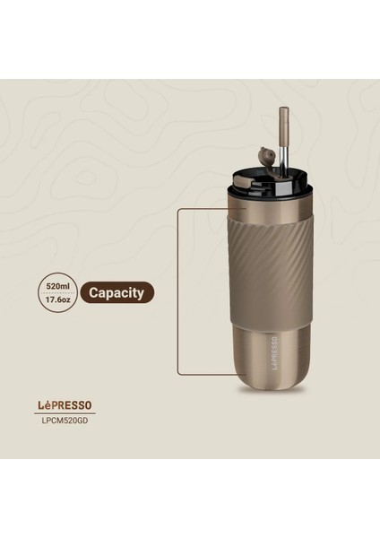 520ML Thermal Mug Demleme Süzgeçli Paslanmaz Çelik 8/10 Saat Sıcak Soğuk indirimleri