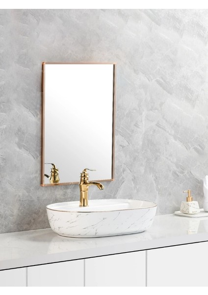 Tezgah Üstü Seramik Çanak Lavabo Banyo Lavabosu