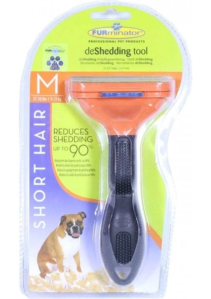 Kedi Köpek Tüy Inceltici ve Kendini Temizleyen Tarak M 6,5 cm