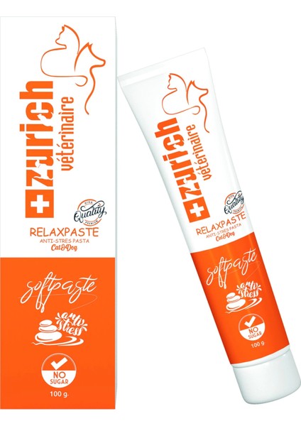 Zurich Veterinaire Relax Sakinleştirici Stress Pasta 100G