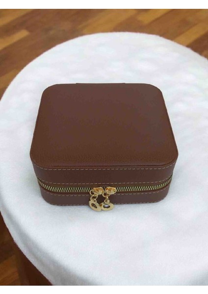 Takı Kutusu Taşınabilir Organizer | Seyahat Için Uygun | 15X15 cm fırsatları
