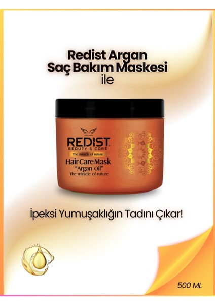 Saç Bakım Maskesi 500 ml Argan Yağı İçeren Yıpranma Karşıtı Canlandırıcı Doğal Formül fırsatları