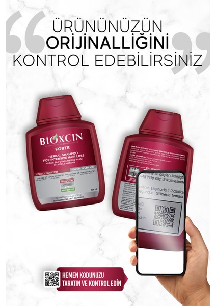 Forte Tanışma Kiti Yoğun Saç Dökülmesine Karşı Bitkisel Şampuan ve Serum 300 ml Normal Saçlar