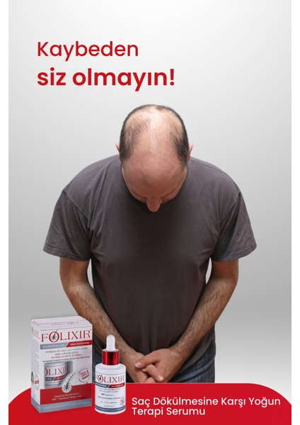 Saç Serumu 60 ml Yoğun Terapi Doğal Bitkisel İçerikli Dökülme Karşıtı Günlük Bakım indirimleri