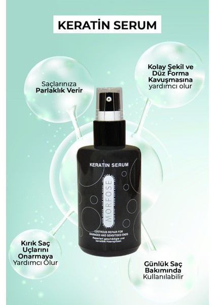 Keratin Saç Serumu Onarıcı ve Besleyici 2×75 ml Profesyonel Tüm Saç Tipleri İçin fırsatları