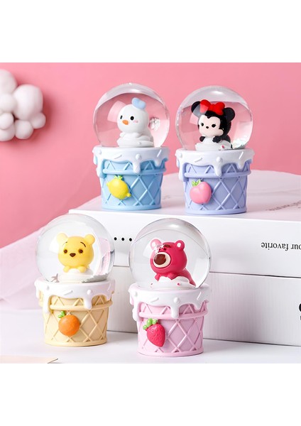 Mickey mouse ışıklı kar küresi model 3