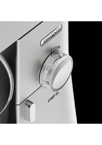 Mutfak Şefi 1200W 6,7 Lt 6 Kademeli Hız Ayarlı Alüminyum Hazne Metal Gövde İngiltere Tasarımı fırsatları