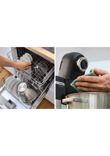 Serie 6 Kitchen machine with scale 1600 W Siyah