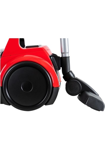 H20 K Toz Torbasız Elektrikli Süpürge 2,7 Lt Siklon Teknoloji HEPA H13 Filtre Metal Teleskopik Boru