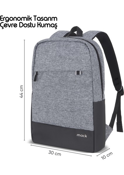 MCE-1104 15.6" Unıcıty Eco Notebook Sırt Çantası Gri modelleri