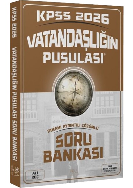 2026 Kpss Pusula Serisi Tarih-Coğrafya-Vatandaşlık Konu Anlatımı ve Çözümlü Soru Bankası(Lisans) fiyatları