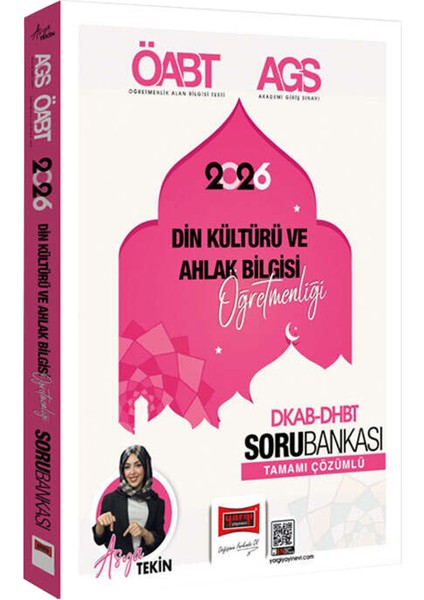 2026 Meb Ags Öabt Dhbt Din Kültürü ve Ahlak Bilgisi Öğr.video Ders Notları-Soru Bankası(Asya Tekin) fiyatları