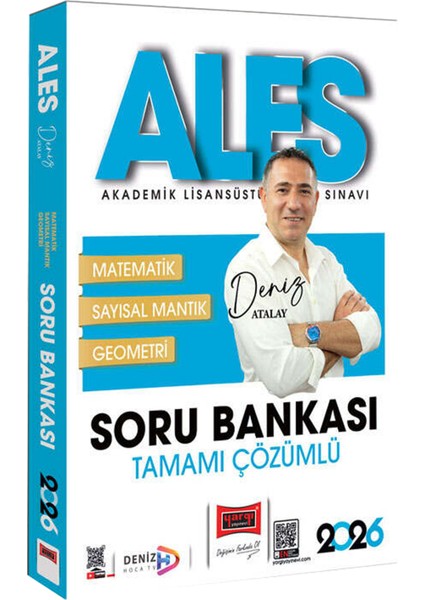 2026 Ales Video Ders Notları ve Tamamı Çözümlü Matematik Soru Bankası(Deniz Atalay) fiyatları