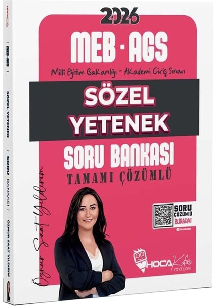 2026 Meb-Ags Tarih-Coğrafya-Sözel Sayısal Yetenek-Eğitimin Temelleri-Mevzuat Çözümlü Soru Bankası fiyatları