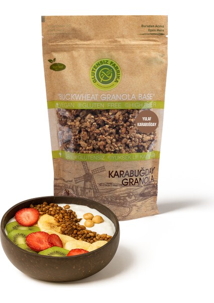 Yulaf & Karabuğday Granola 300 g (Glütensiz & Vegan) fiyatları