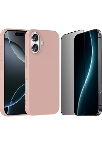 Apple iPhone 17 Kılıf Zore Mara Lansman Kapak + Hayalet Ekran Koruyucu