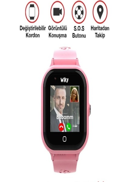 Milky Watch Pro 4g Lte Çocuk Akıllı Saati, 2mp Kamera, Gps Takibi, Koldan Çıkarma Sensörü, Suya Dayanıklı, Sos Butonu, Görüntülü Arama fırsatları