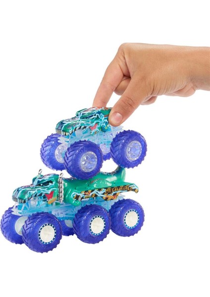 HYJ29 Hot Wheels Monster Trucks Power Smashers Çoklu Paket modelleri