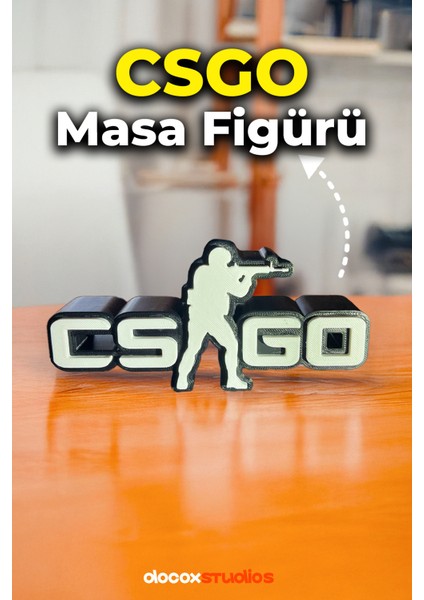Csgo Dekoratif Masa Üstü Figürü