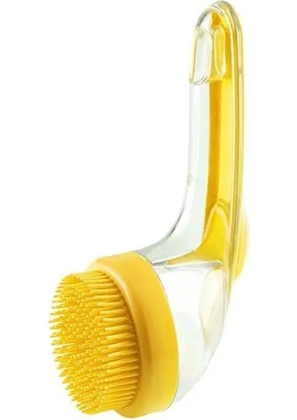 Pet Banyo Fırçası 2025 Yeni 2 Arada 1 Köpek Banyo Fırçası Dahili Şampuan Dispenser Pet Yı Fırçası Köpekleri Kediler Bakım Masaj Fırçası Renk: B - Sarı (Yurt Dışından)
